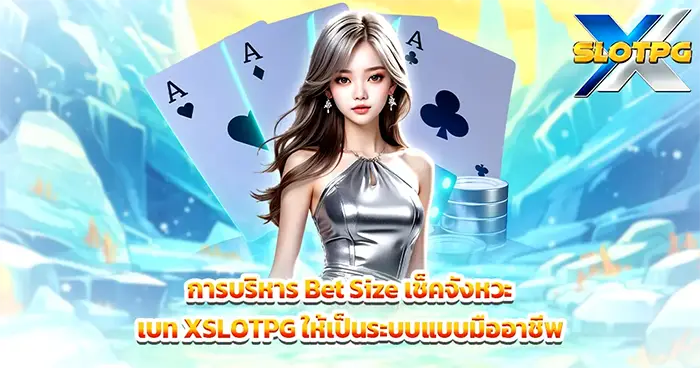 การบริหาร Bet Size เช็คจังหวะเบท XSLOTPG ให้เป็นระบบแบบมืออาชีพ